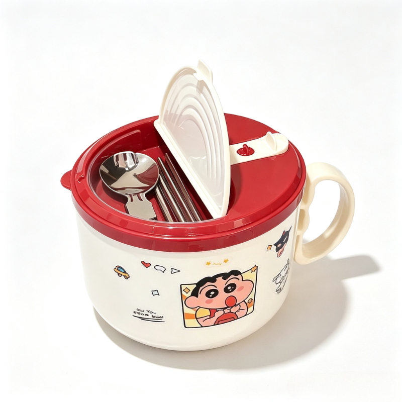 Dim Sum Basket - 크레용신짱 만화 인스턴트 라면 그릇 귀여운