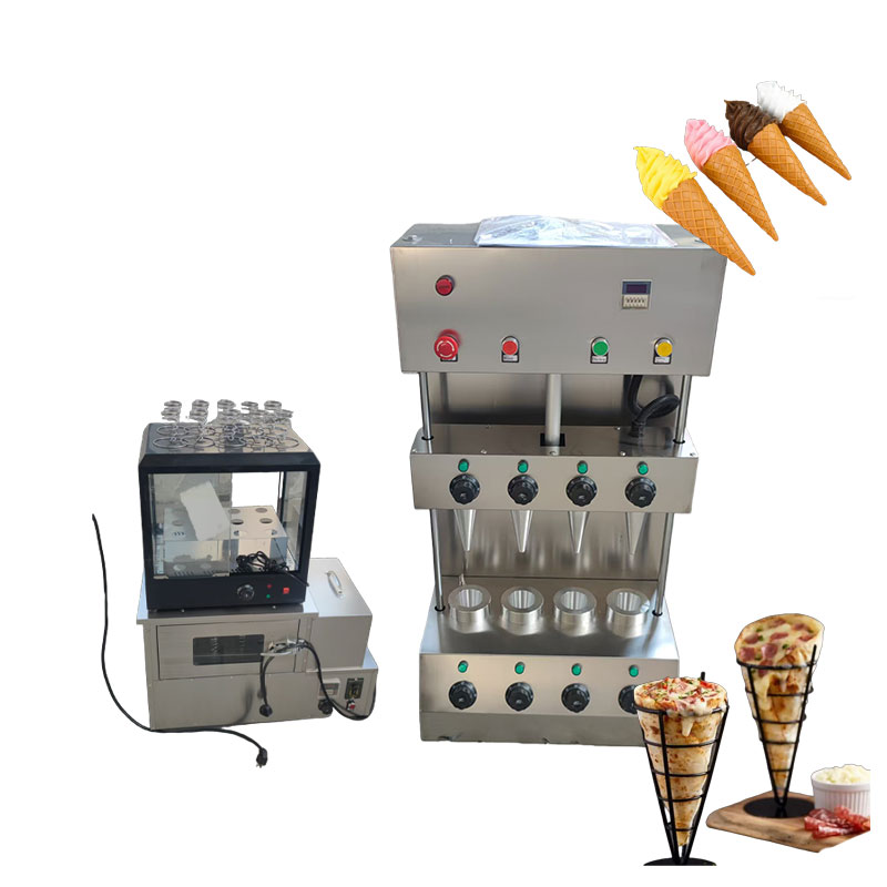 Waffle Cone Maker - 상업용 설탕 와플 베이크 아이스크림 몰드