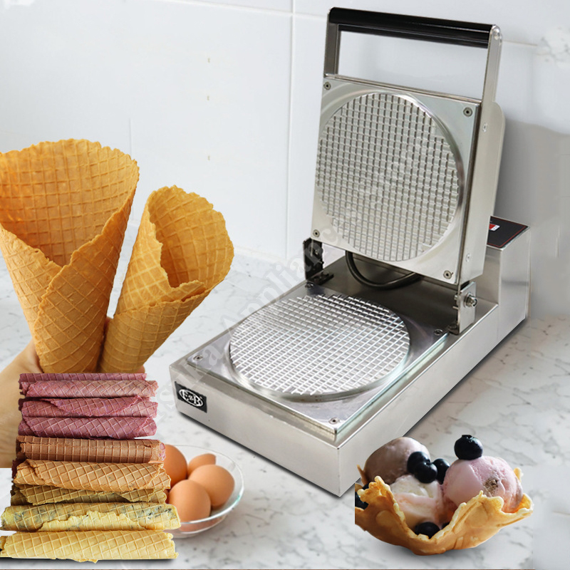 Waffle Cone Maker - 롤 기계 제조업체 전기 소형 크리스피
