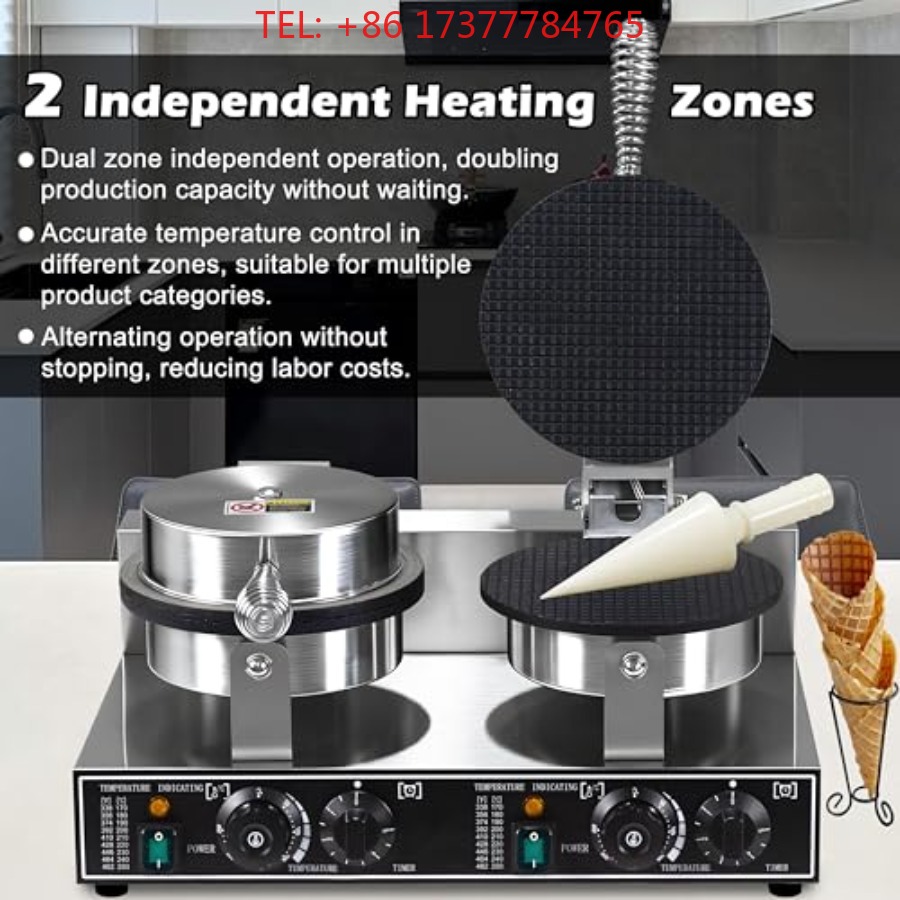 와플 콘 메이커 광고용 2600W 전문 아이스크림 콘  - Waffle Cone Maker 리뷰 및 가격