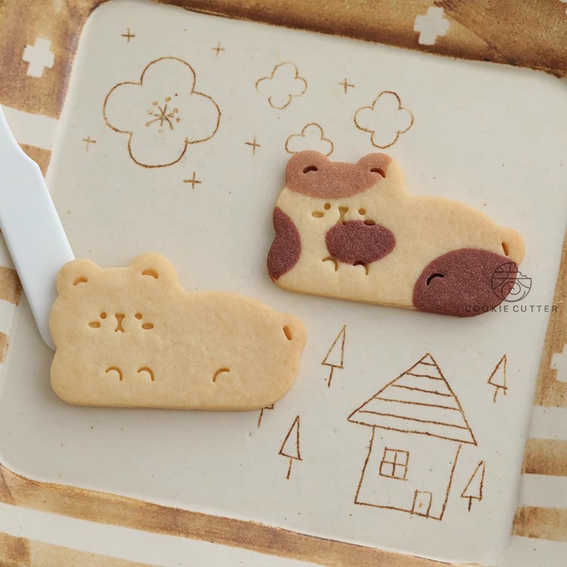 만화 동물 쿠키 커터 동물 귀여운 고양이 토끼 곰 비스 - Bunny Cake Mold 리뷰 및 가격