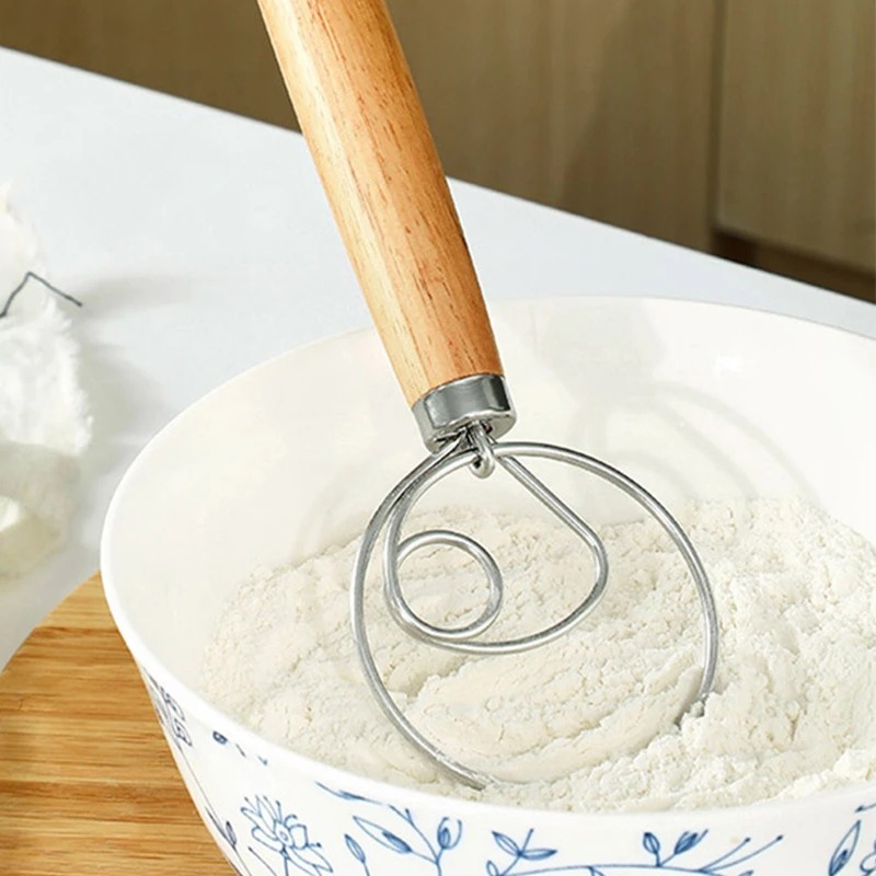 13인치 스테인레스 스틸 덴마크식 반죽 거품기 나무 손 - Danish Pancake Pan 리뷰 및 가격