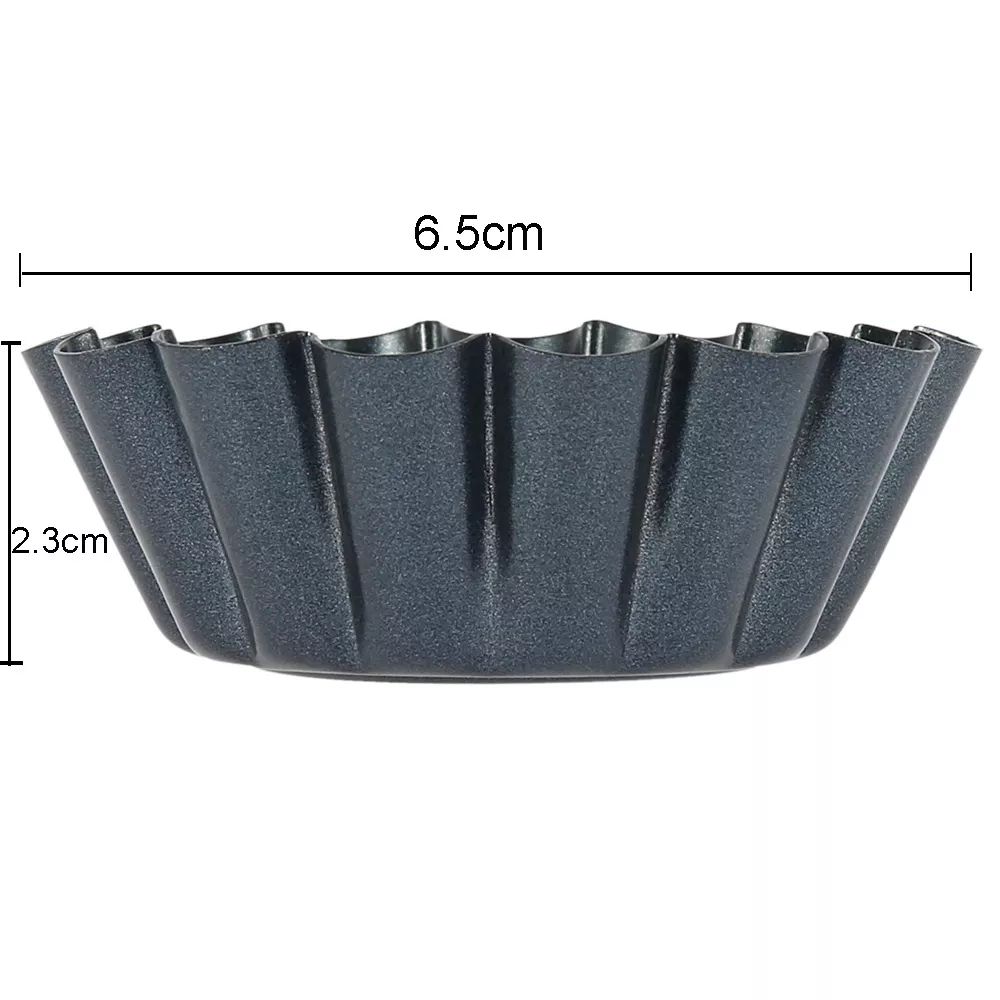 4PCS 미니 라운드 논스틱 타트 팬 타르틀렛 몰드 에 - Egg Waffle Pan 리뷰 및 가격