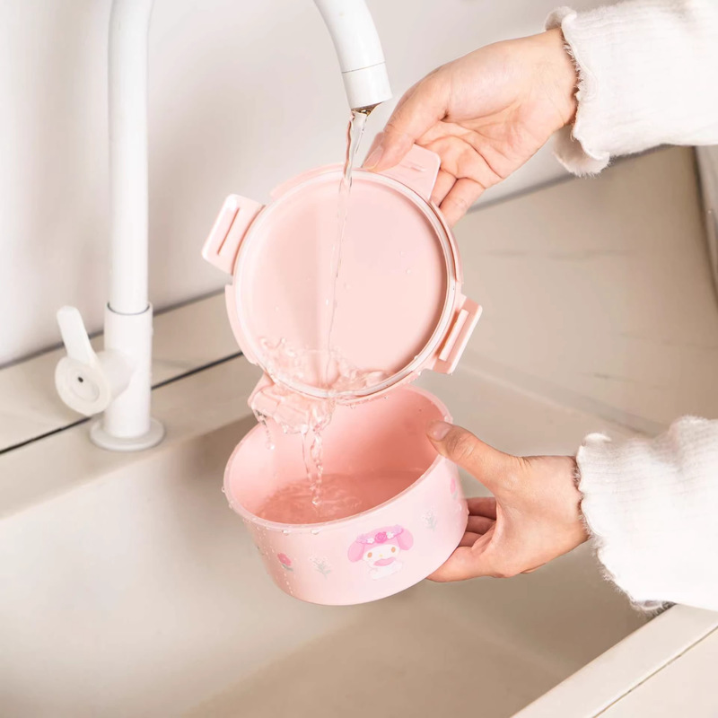 헬로키티 도시락통, 직장인을 위한 즉석면 그릇, 뚜껑이 - Dim Sum Basket 리뷰 및 가격