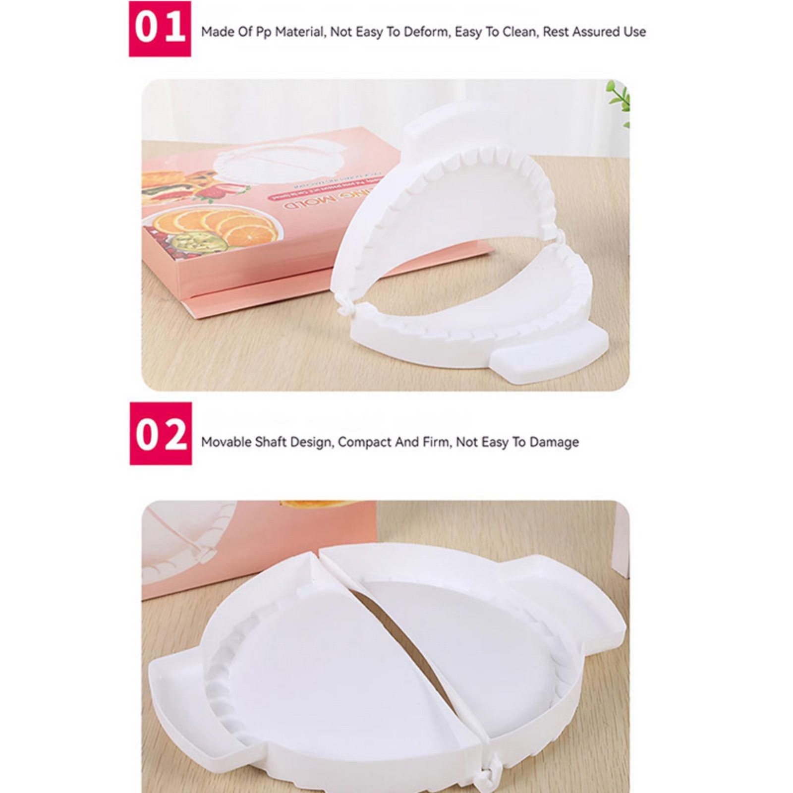 JJYY 업그레이드 Diy 만두 금형 반죽 프레스 래퍼 - Dumpling Press Set 리뷰 및 가격