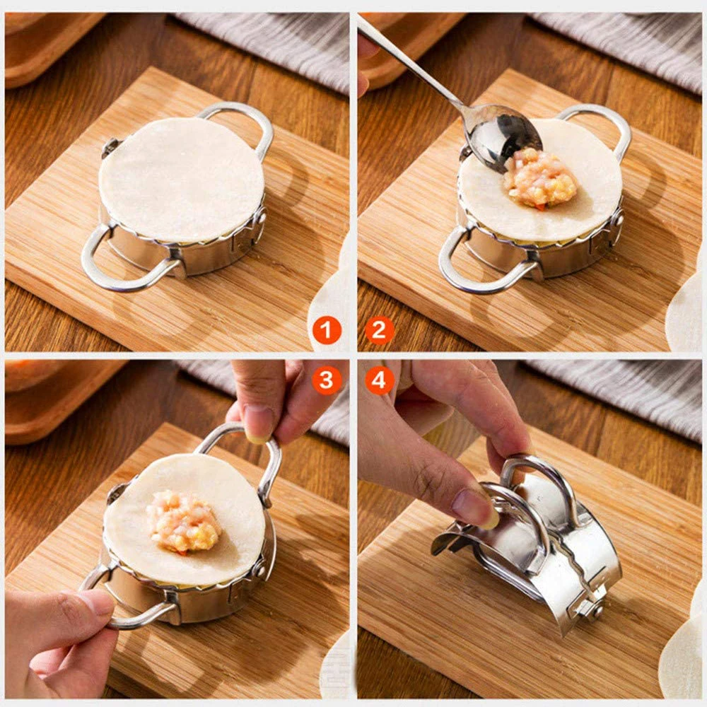 스테인레스 스틸 만두 금형 만두 제조기 라비올리 에만다 - Dumpling Press Set 리뷰 및 가격
