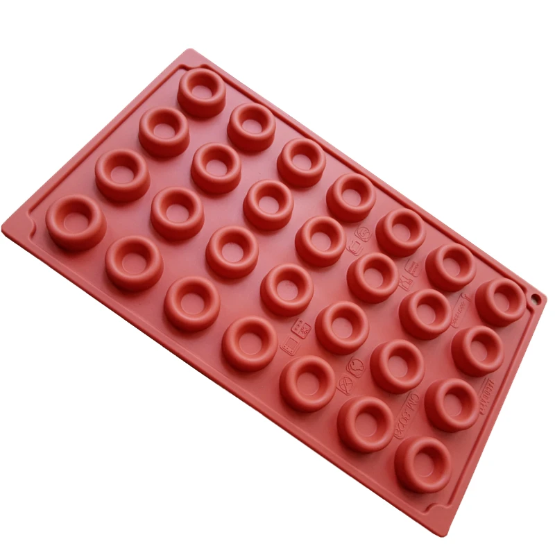 28구 미니 도넛 몰드 실리콘 식품 등급 초콜릿 캔디  - Donut Mold Silicone 리뷰 및 가격